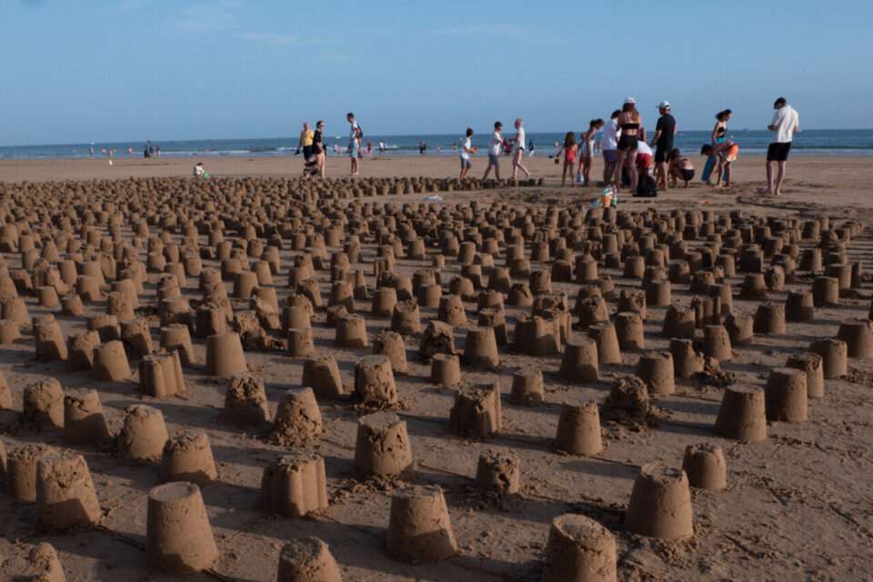 Distribution de sable